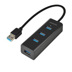 Axagon HUE-S2B, 4x USB 3.0 CHARGING hub, micro USB nap. konektor, kábel USB-A 30cm