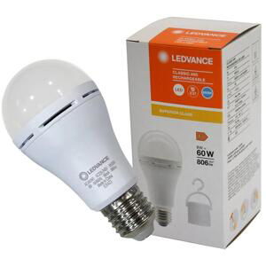 Ledvance LED Classic A 60 Rechargeable 8W 865 E27