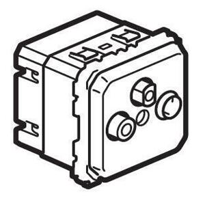 Zásuvka TV/R/SAT koncová 10dB - prístroj Céliane (Legrand)
