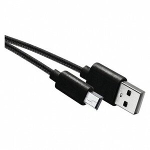 USB kábel 2.0 A/M - mini B/M 2m čierny (EMOS)