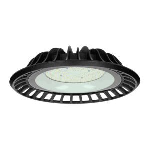 HORIN LED 100W high-bay, priemyselné svietidlo, 9000lm, IP65, 4000K, hliník, čierne