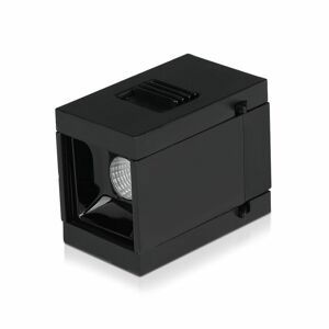 Bodové lištové LED svietidlo MAGNETIC 1W, 4000K, 35lm, 24V, čierna VT-4141 (V-TAC)