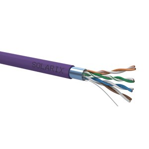 Instalační kabel Solarix CAT5E FTP LSOH D<sub>ca</sub>-s1,d2,a1 500m/cívka SXKD-5E-FTP-LSO