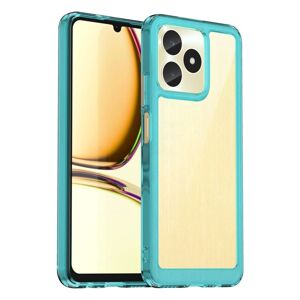 Ochranný kryt Colorful Acrylic case transparentno-modrý – Realme C51