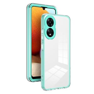 Kryt Clear Color Case zelený – Oppo A78 4G