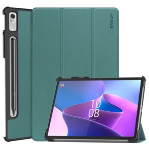 Knižkové puzdro Enkay Pure case zelené – Lenovo Tab P11 Pro