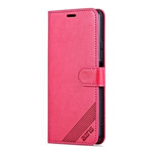Peňaženkové puzdro AZNS Sheepskin Texture červené – Xiaomi Redmi 13C / Xiaomi Poco C65