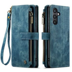 Multifunkčné peňaženkové puzdro CaseMe modré – Samsung Galaxy S24