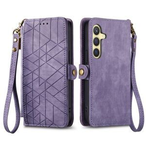 Peňaženkové puzdro Purse case fialové – Samsung Galaxy S24+