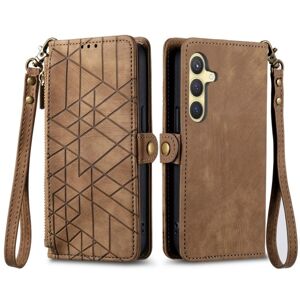 Peňaženkové puzdro Purse case hnedé – Samsung Galaxy S24+