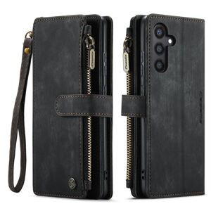 Multifunkčné peňaženkové puzdro CaseMe čierne – Samsung Galaxy S24+