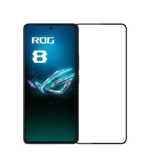 Tvrdené sklo celopovrchové čierne – Asus ROG Phone 8 / 8 Pro