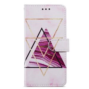 Knižkové puzdro Trendy Cross case Trojuholníky – Samsung Galaxy A55 5G