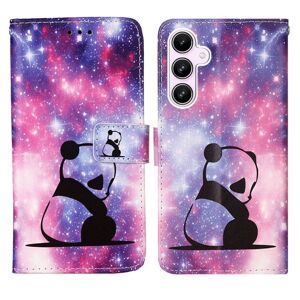 Knižkové puzdro Trendy Cross case Baby panda – Samsung Galaxy A55 5G