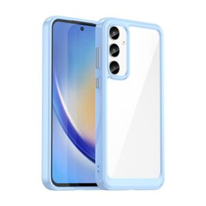 Ochranný kryt Colorful Acrylic case modrý – Samsung Galaxy A55 5G