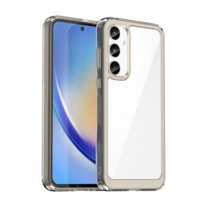 Ochranný kryt Colorful Acrylic case transparentno-sivý – Samsung Galaxy A35 5G