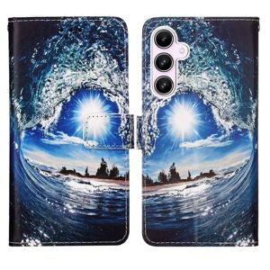 Knižkové puzdro Trendy Cross case Vlna – Samsung Galaxy A35 5G