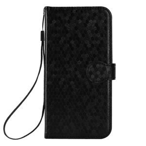 Peňaženkové puzdro Honeycomb Dot Texture Case čierne – Tecno Spark 20C / 20 / Go 2024