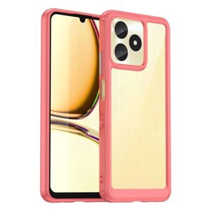 Ochranný kryt Colorful Acrylic case červený – Realme Note 50