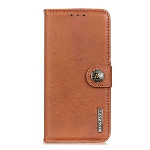 Peňaženkové puzdro Khazneh wallet case hnedé – Motorola Edge 50 Fusion