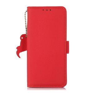 Peňaženkové puzdro RFID Leather case červené – Sony Xperia 10 VI