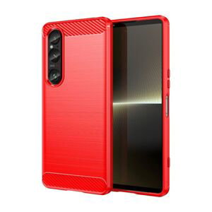 Zadný Kryt Carbon červený – Sony Xperia 1 VI