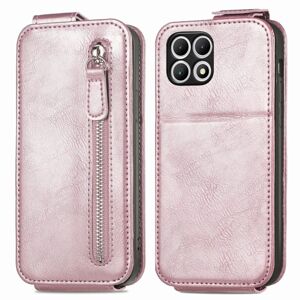 Vyklápacie puzdro Vertical flip Wallet case ružové – T Phone 2 Pro