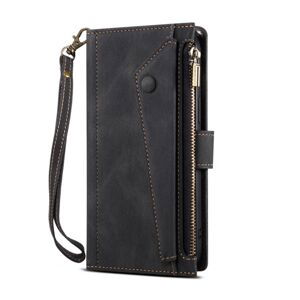 Peňaženkové puzdro Eseble Zip Wallet case čierne – Motorola Edge 50 Fusion