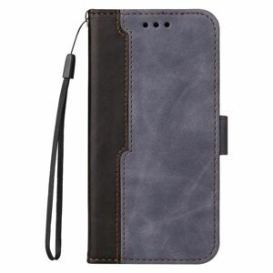 Peňaženkové puzdro Stitching čierno-sivé – Samsung Galaxy A12 / M12