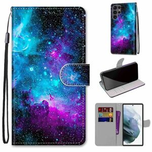 Knižkové puzdro Trendy Cross case Hviezdna obloha – Samsung Galaxy S22 Ultra