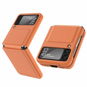 Odolný Kryt GKK Striped case oranžový – Samsung Galaxy Z Flip 3