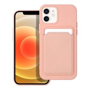 Zadný kryt Card Case ružový – iPhone 12 / 12 Pro