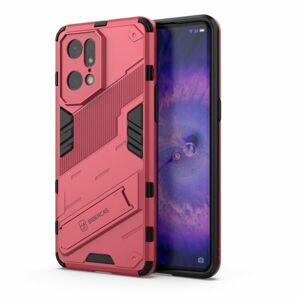 Odolný Kryt Punk armor case ružový – Oppo Find X5 Pro