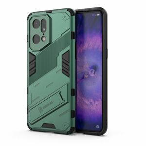 Odolný Kryt Punk armor case zelený – Oppo Find X5 Pro