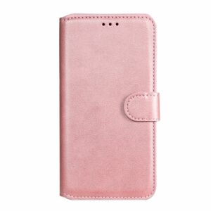 Peňaženkové puzdro Classic Leather case ružové – Vivo Y55 5G