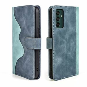 Peňaženkové puzdro Dual Wavy Case modré – Samsung Galaxy M13