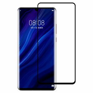 Tvrdené sklo celopovrchové čierne – Huawei P30 Pro