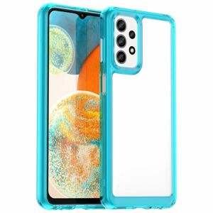 Ochranný kryt Colorful Acrylic case transparentno-modrý  – Samsung Galaxy A23 5G