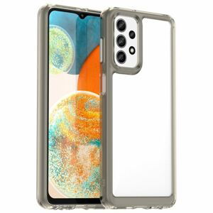 Ochranný kryt Colorful Acrylic case transparentno-sivý – Samsung Galaxy A23 5G