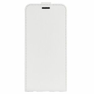 Vyklápacie puzdro Vertical flip case biele – Motorola Moto G62