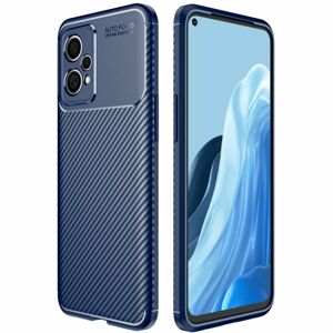 Zadný Kryt Carbon Fiber modrý – Realme 9  / 9 Pro+