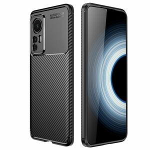 Zadný Kryt Carbon Fiber čierny – Xiaomi 12T / 12T Pro