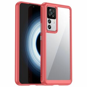 Ochranný kryt Colorful Acrylic case červený – Xiaomi 12T / 12T Pro