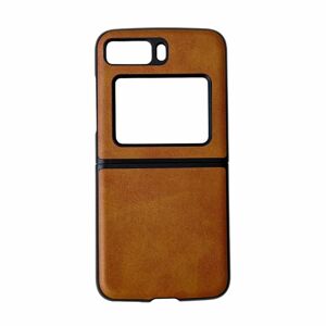 Kryt Cowhide Case hnedý – Motorola Razr 2022