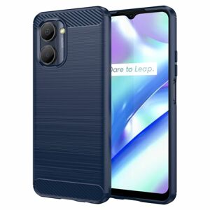 Zadný kryt Carbon modrý – Realme C33