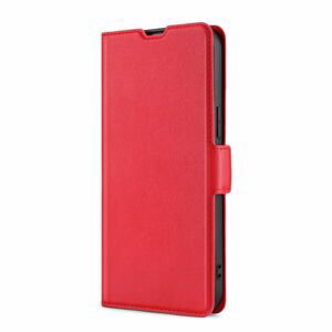 Peňaženkové puzdro Voltage case červené – Samsung Galaxy A04s