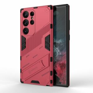 Odolný Kryt Punk armor case ružový – Samsung Galaxy S23 Ultra