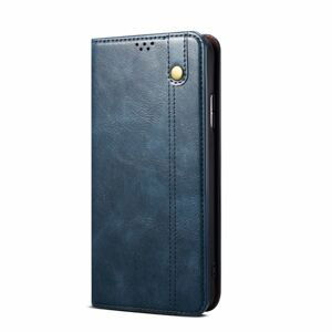 Peňaženkové puzdro Wax case modré – Oppo A78 5G