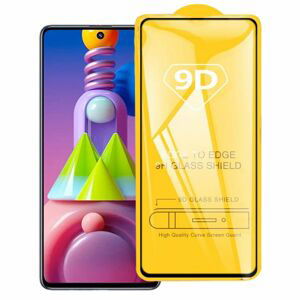 Tvrdené sklo celopovrchové čierne – Samsung Galaxy M51