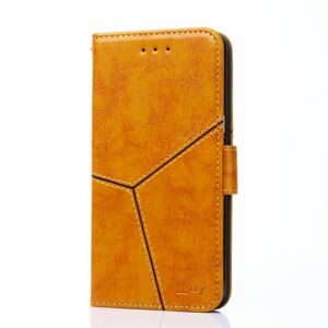 Peňaženkové puzdro Geometric Stitching case žlté – Xiaomi 13